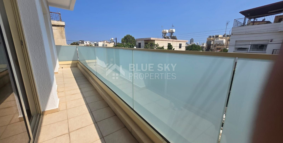 Three bedroom upper house for rent, Omonia, Limassol