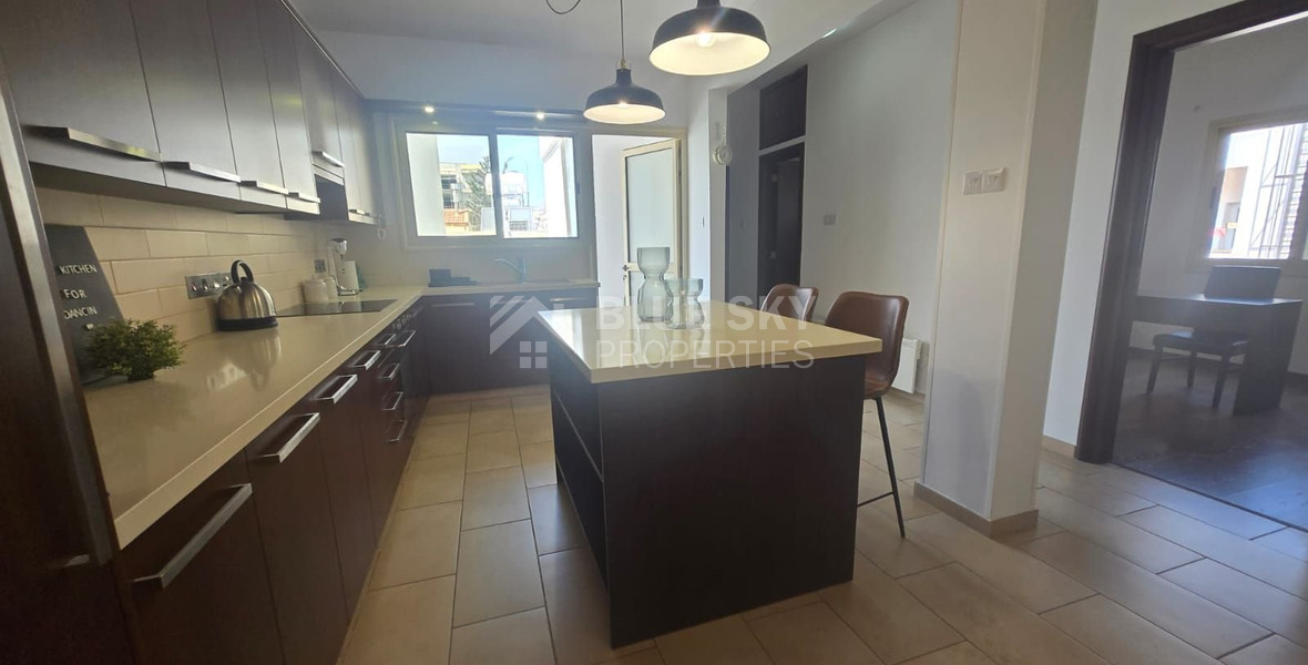 Three bedroom upper house for rent, Omonia, Limassol