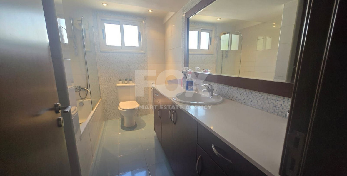 Three bedroom upper house for rent, Omonia, Limassol