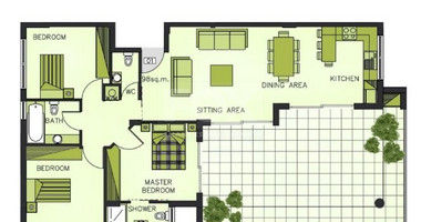 Three bedroom apartment for sale in Potamos Germasogeias, Limassol