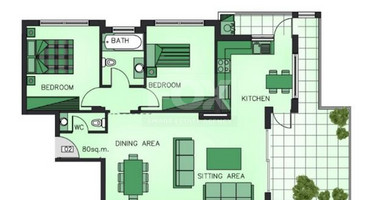 Two bedroom apartment for sale in Potamos Germasogeias, Limassol
