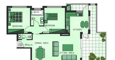 Two bedroom apartment for sale in Potamos Germasogeias, Limassol