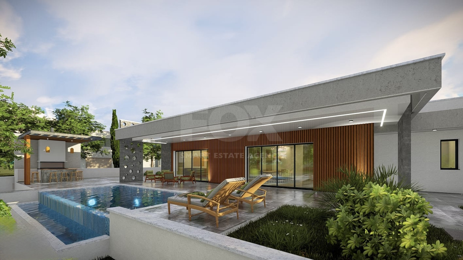 Four Bedroom Bungalow with Pool for sale in Finikaria