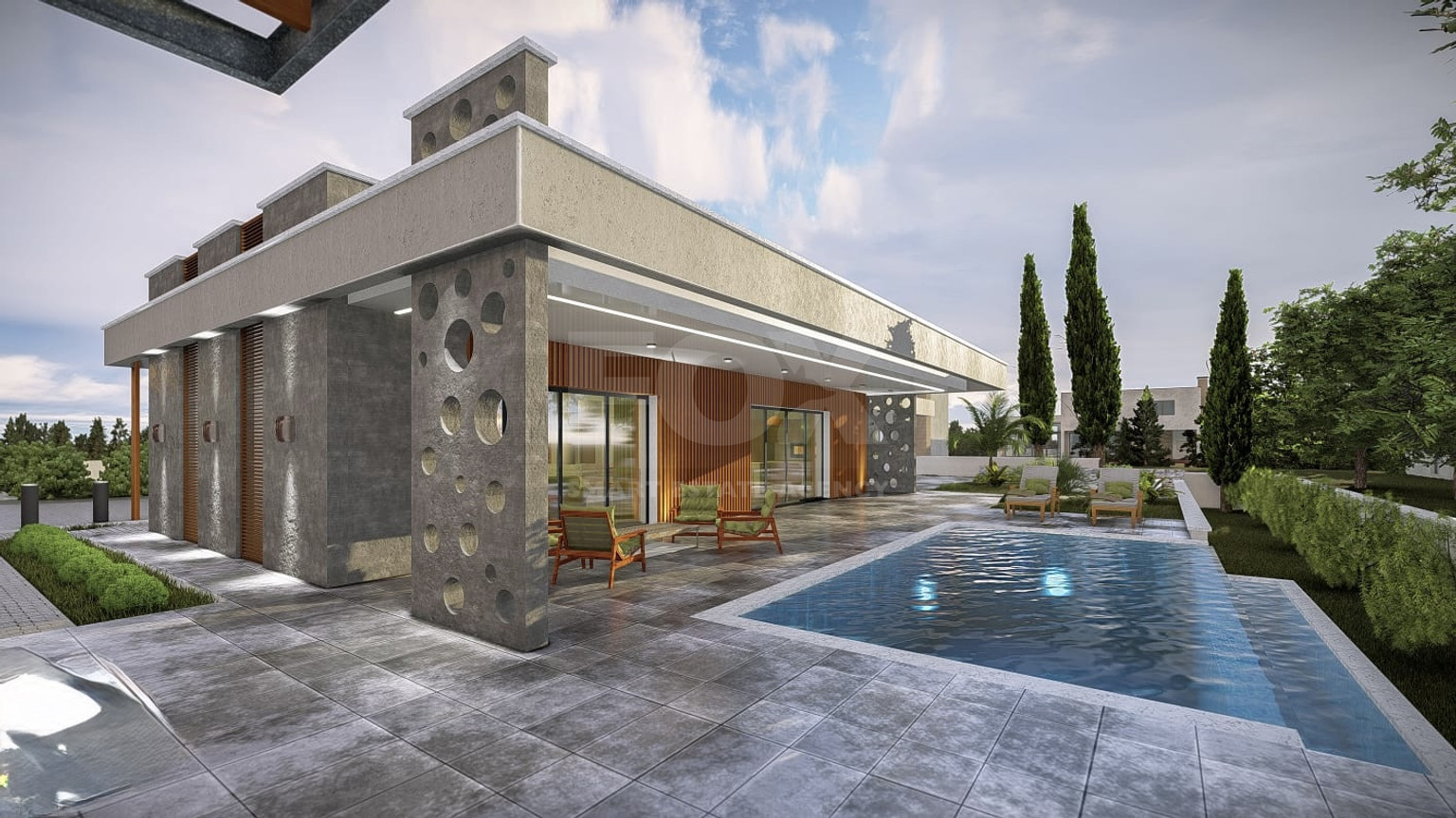 Four Bedroom Bungalow with Pool for sale in Finikaria