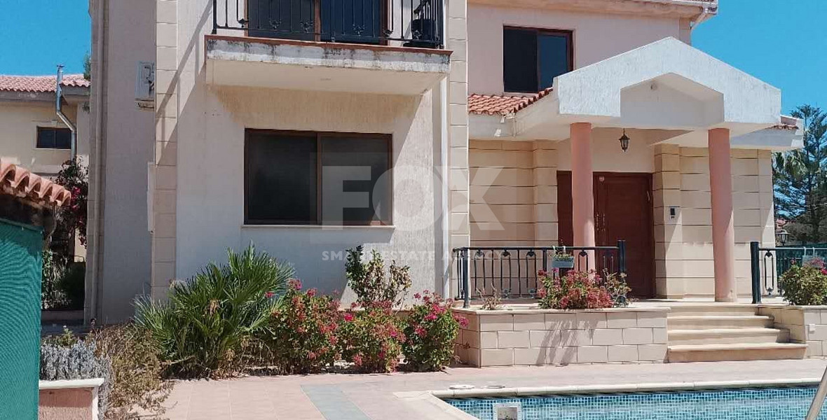 Four bedroom villa for rent in Mouttagiaka, Limassol