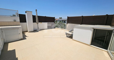 Furnished Two Bedroom Apartment With Roof Garden for rent in Germasogeia Area