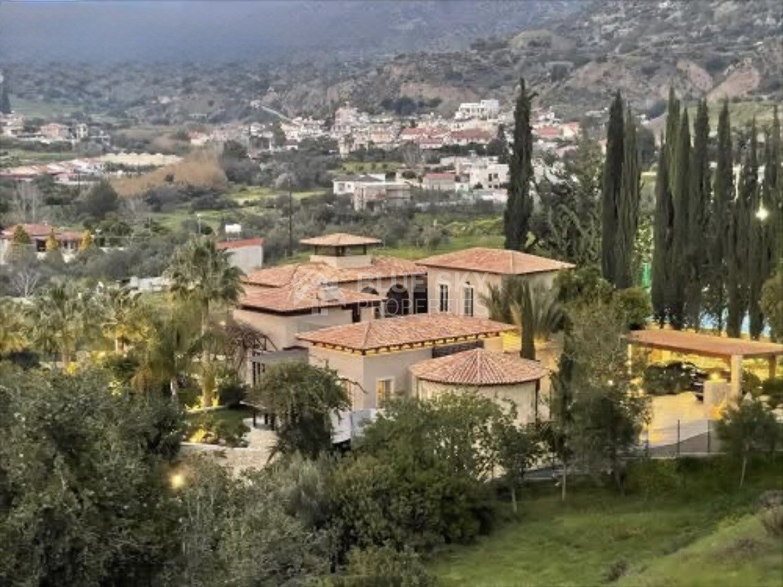 For Sale  Luxury Villa Estate – A Private Oasis of Elegance and Comfort in Akrounda area of Limassol.