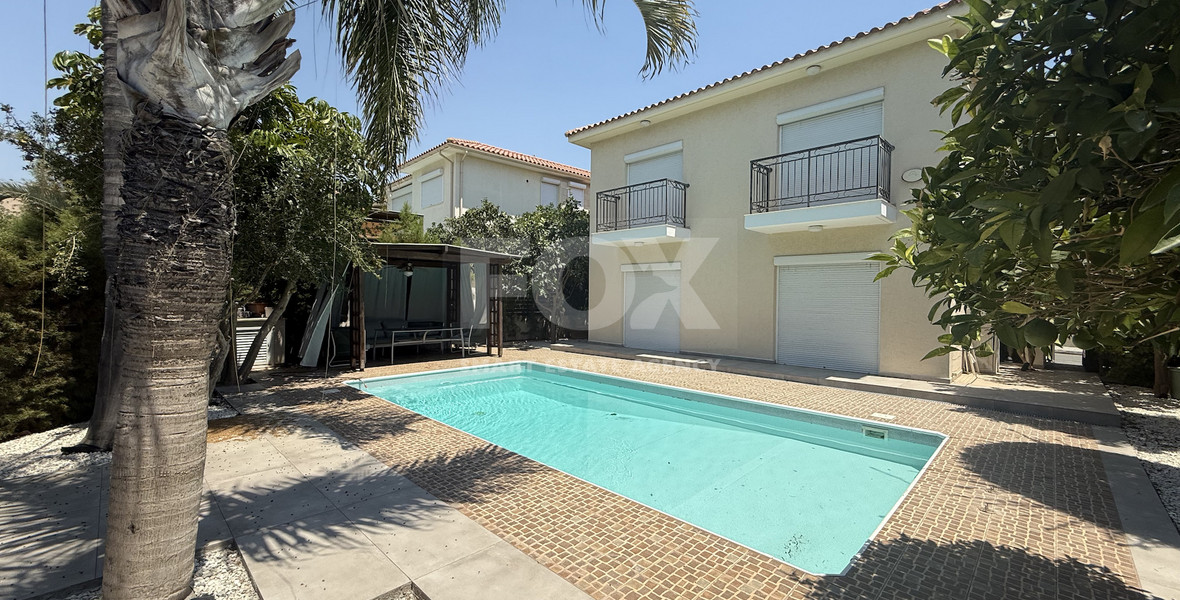 Modern Furnished Villa with Pool for rent in Potamos Germasogeias