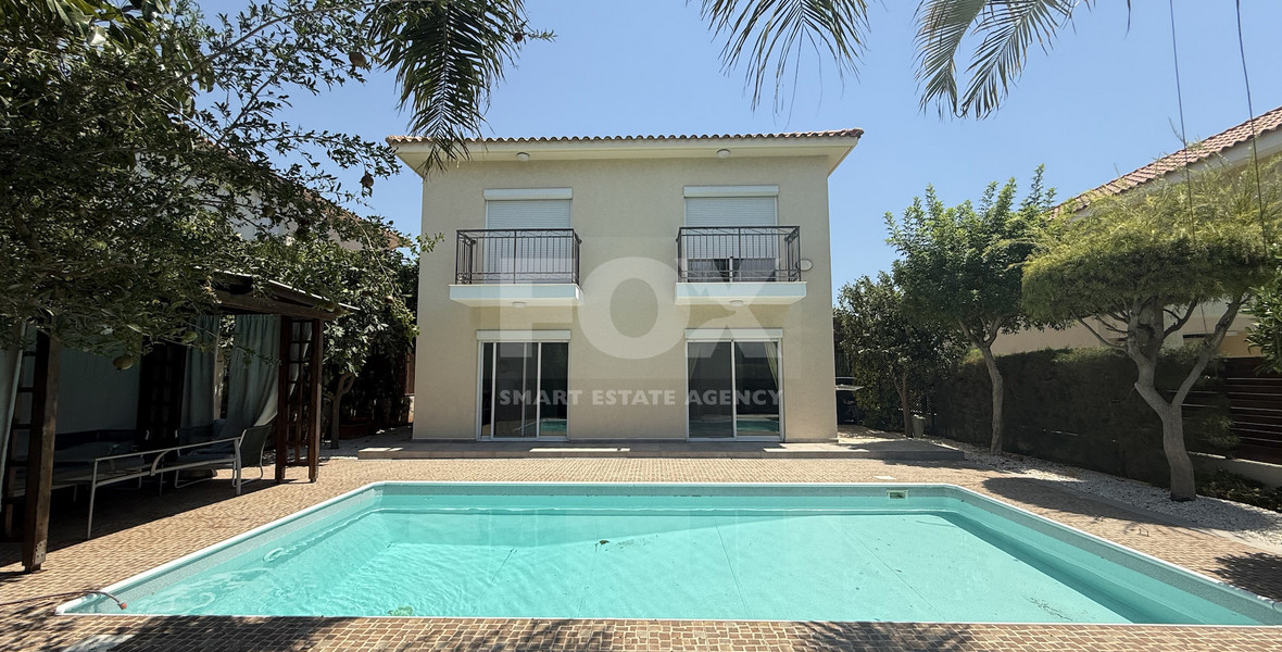 Modern Furnished Villa with Pool for rent in Potamos Germasogeias