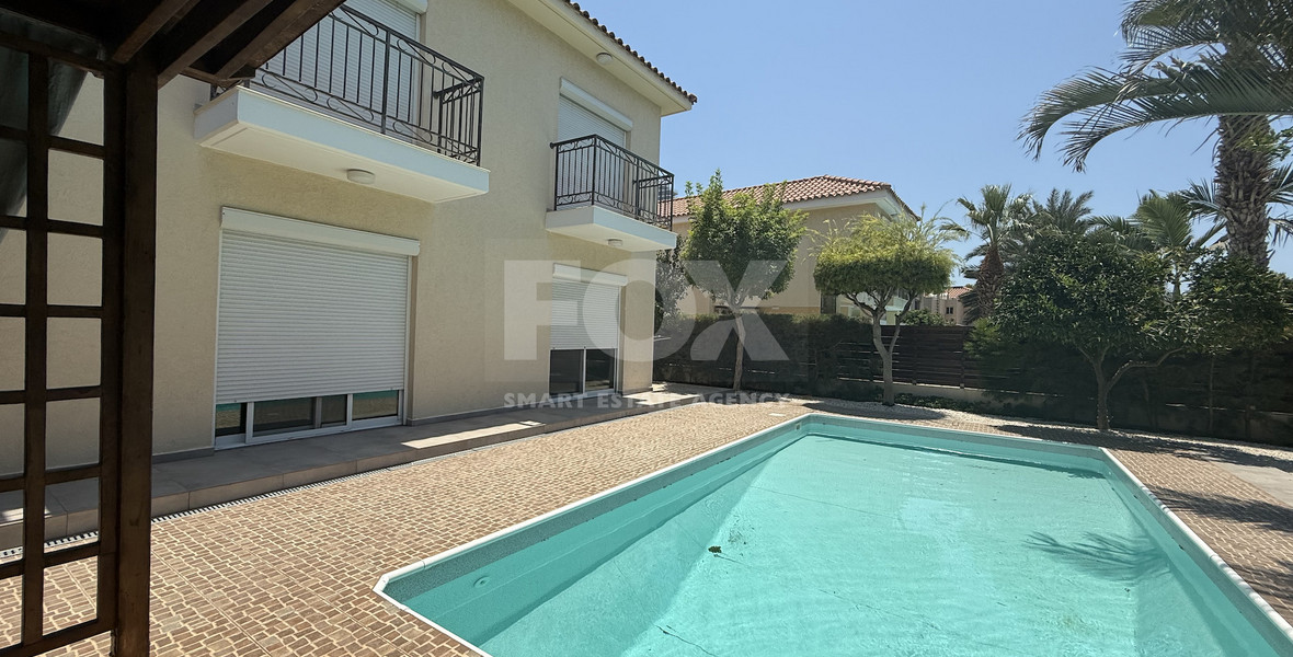 Modern Furnished Villa with Pool for rent in Potamos Germasogeias