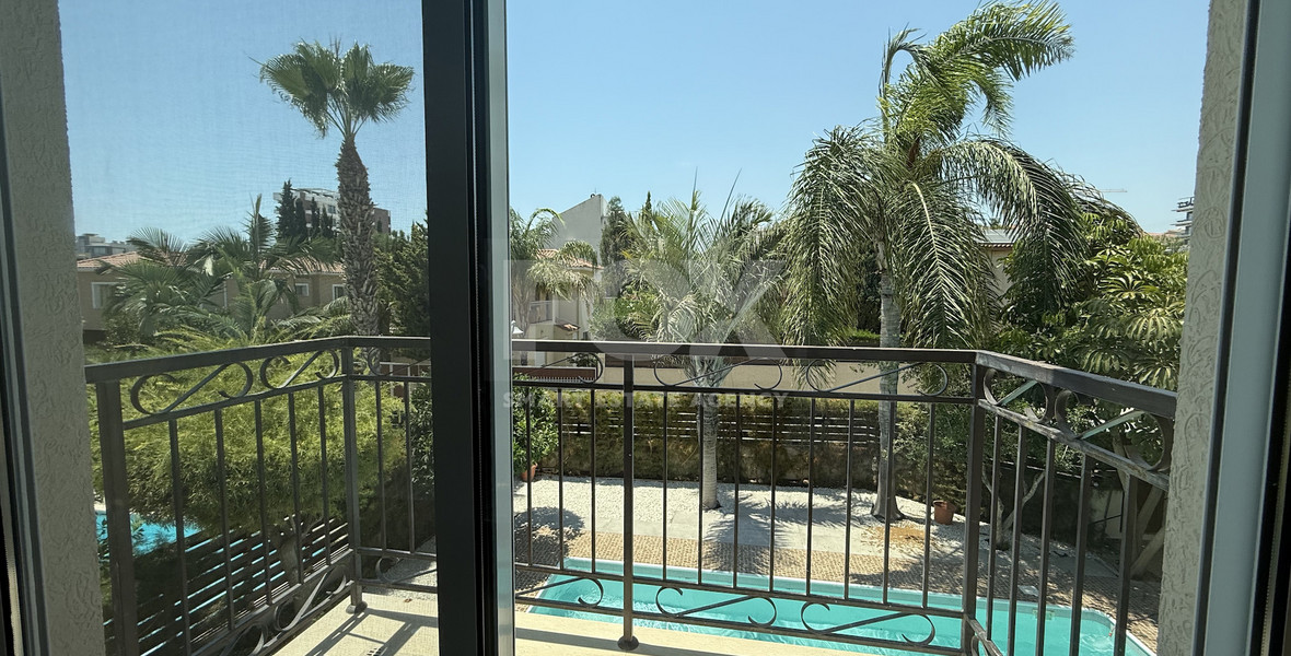 Modern Furnished Villa with Pool for rent in Potamos Germasogeias