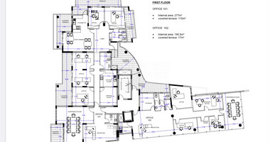 Modern First Floor Office for Rent in Central Pafos