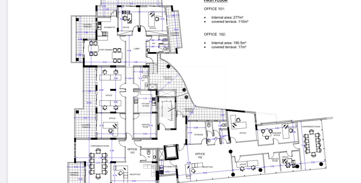 First Floor Office for Rent in Central Pafos