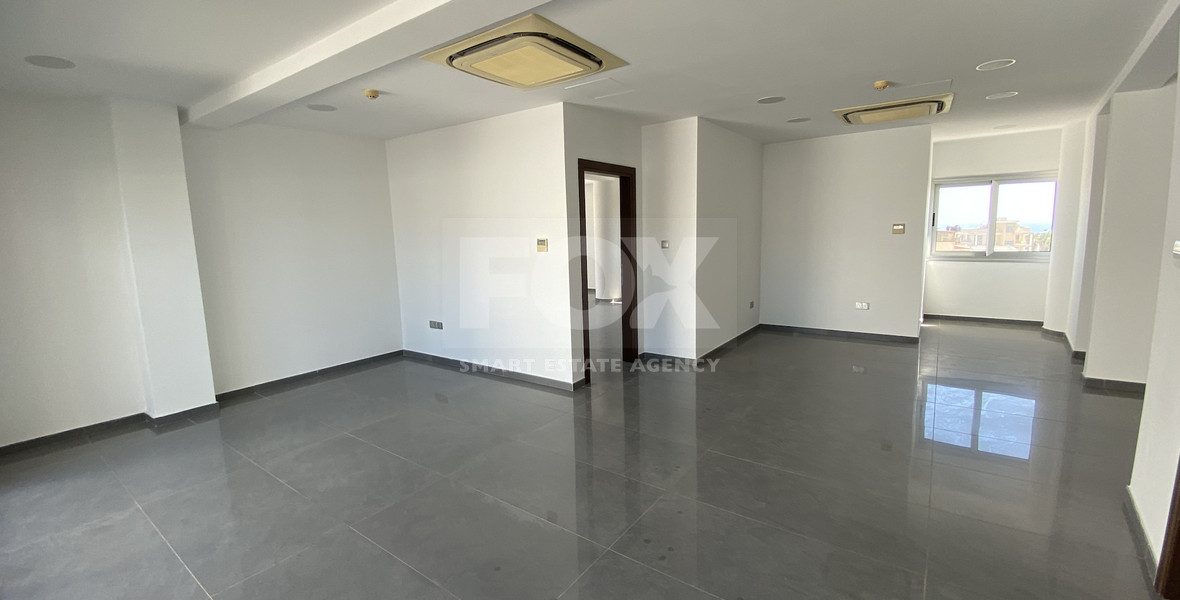 Top Floor Seaview Office in Paphos for rent