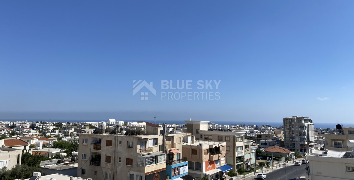 Top Floor Seaview Office in Paphos for rent