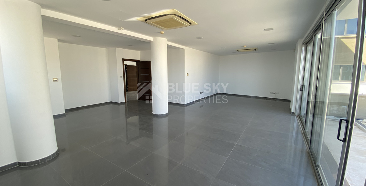 Top Floor Seaview Office in Paphos for rent