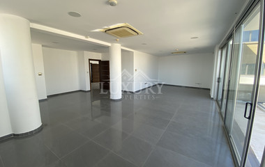Top Floor Seaview Office in Paphos for rent