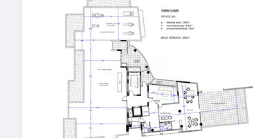 Top Floor Seaview Office in Paphos for rent