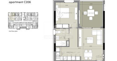 One bedroom apartment for sale in Zakaki, Limassol