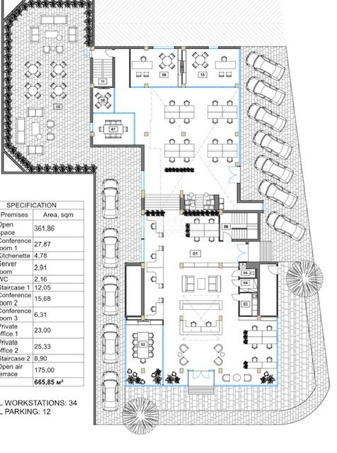 Modern Commercial Space to Rent in Katholiki