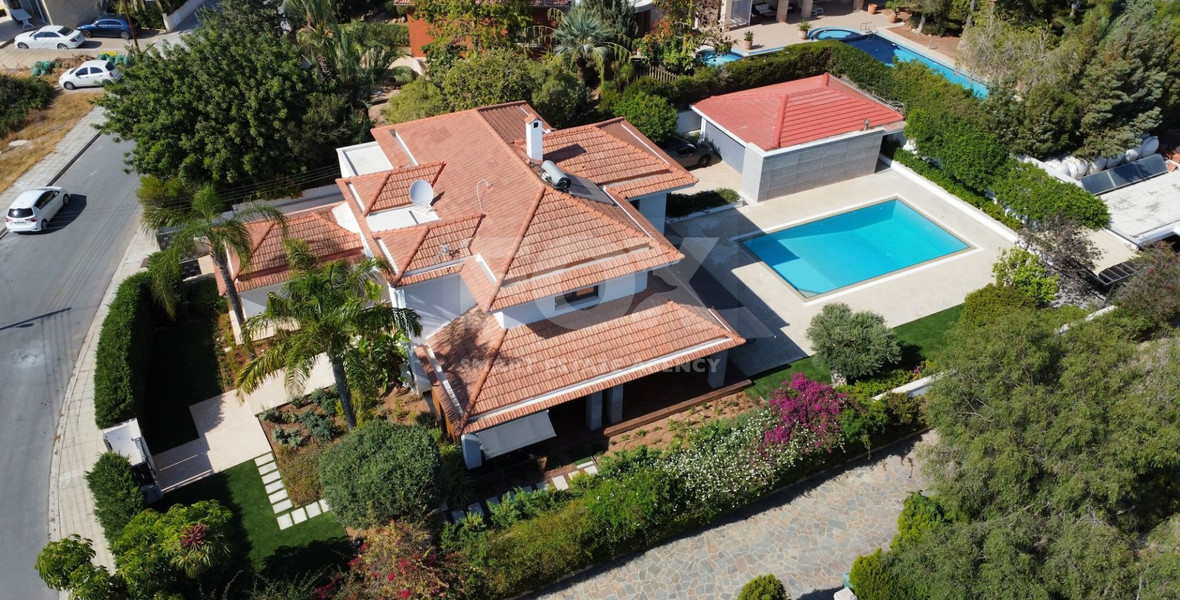 FOR RENT LUXURY FURNISHED 4 BEDROOM VILLA WITH SEPARATE MAIDS QUARTER WITH BEAUTIFUL GARDENS AND POOL IN GERMASOGIA AREA.