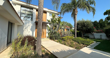 FOR RENT LUXURY FURNISHED 4 BEDROOM VILLA WITH SEPARATE MAIDS QUARTER WITH BEAUTIFUL GARDENS AND POOL IN GERMASOGIA AREA.