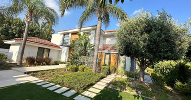 FOR RENT LUXURY FURNISHED 4 BEDROOM VILLA WITH SEPARATE MAIDS QUARTER WITH BEAUTIFUL GARDENS AND POOL IN GERMASOGIA AREA.