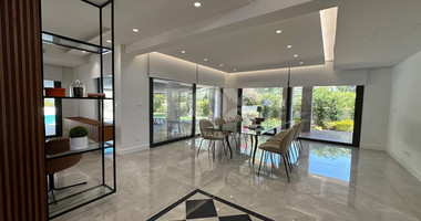 FOR RENT LUXURY FURNISHED 4 BEDROOM VILLA WITH SEPARATE MAIDS QUARTER WITH BEAUTIFUL GARDENS AND POOL IN GERMASOGIA AREA.