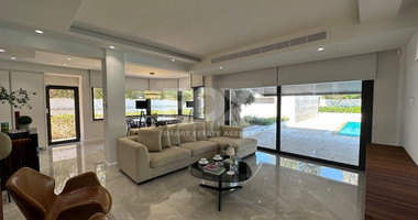 FOR RENT LUXURY FURNISHED 4 BEDROOM VILLA WITH SEPARATE MAIDS QUARTER WITH BEAUTIFUL GARDENS AND POOL IN GERMASOGIA AREA.