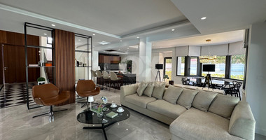 FOR RENT LUXURY FURNISHED 4 BEDROOM VILLA WITH SEPARATE MAIDS QUARTER WITH BEAUTIFUL GARDENS AND POOL IN GERMASOGIA AREA.
