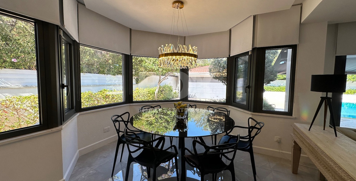 FOR RENT LUXURY FURNISHED 4 BEDROOM VILLA WITH SEPARATE MAIDS QUARTER WITH BEAUTIFUL GARDENS AND POOL IN GERMASOGIA AREA.