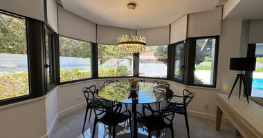 FOR RENT LUXURY FURNISHED 4 BEDROOM VILLA WITH SEPARATE MAIDS QUARTER WITH BEAUTIFUL GARDENS AND POOL IN GERMASOGIA AREA.