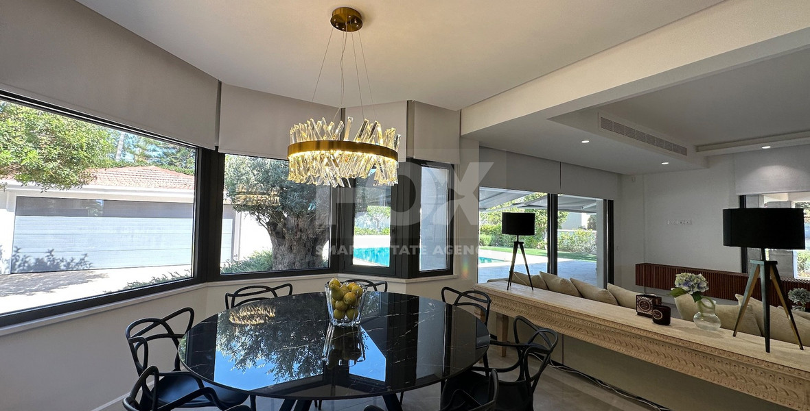 FOR RENT LUXURY FURNISHED 4 BEDROOM VILLA WITH SEPARATE MAIDS QUARTER WITH BEAUTIFUL GARDENS AND POOL IN GERMASOGIA AREA.