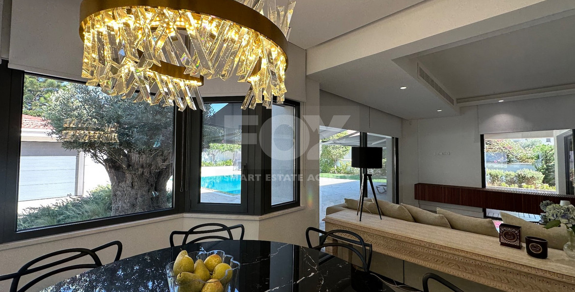 FOR RENT LUXURY FURNISHED 4 BEDROOM VILLA WITH SEPARATE MAIDS QUARTER WITH BEAUTIFUL GARDENS AND POOL IN GERMASOGIA AREA.