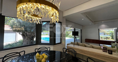 FOR RENT LUXURY FURNISHED 4 BEDROOM VILLA WITH SEPARATE MAIDS QUARTER WITH BEAUTIFUL GARDENS AND POOL IN GERMASOGIA AREA.