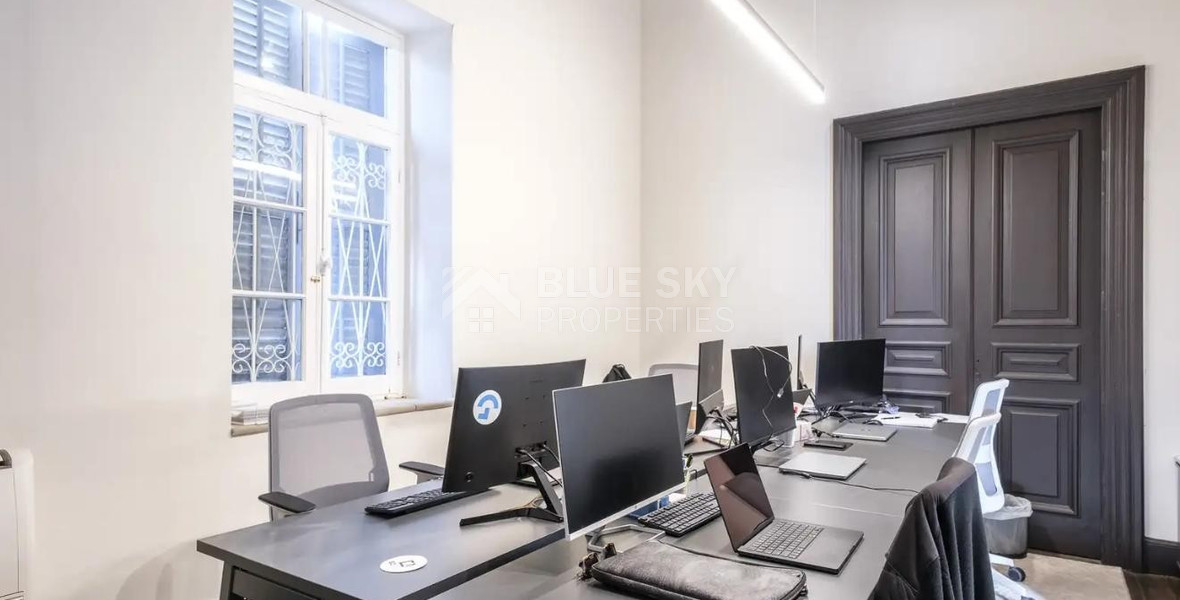 Fully renovated office building for rent in the heart of Limassol