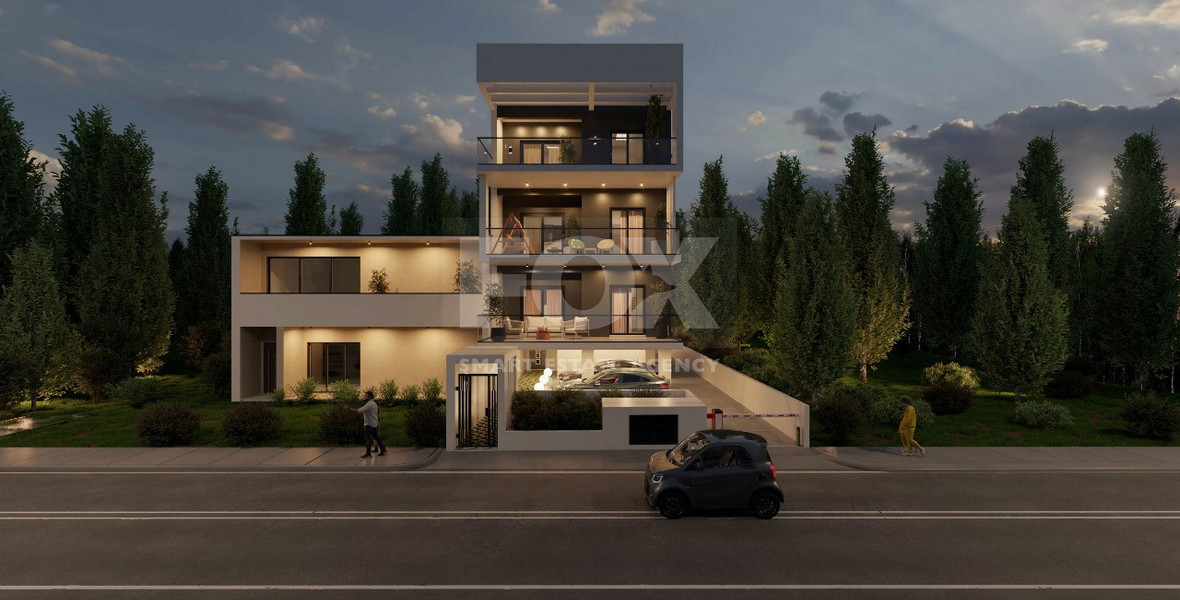 Modern Two Bedroom Penthouse with Roof Garden for sale in Agios Spiridon area of Limassol