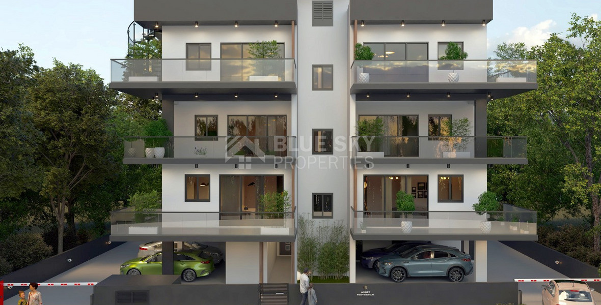 Three Bedroom penthouse with private Roof Garden for sale in Kato Polemidia