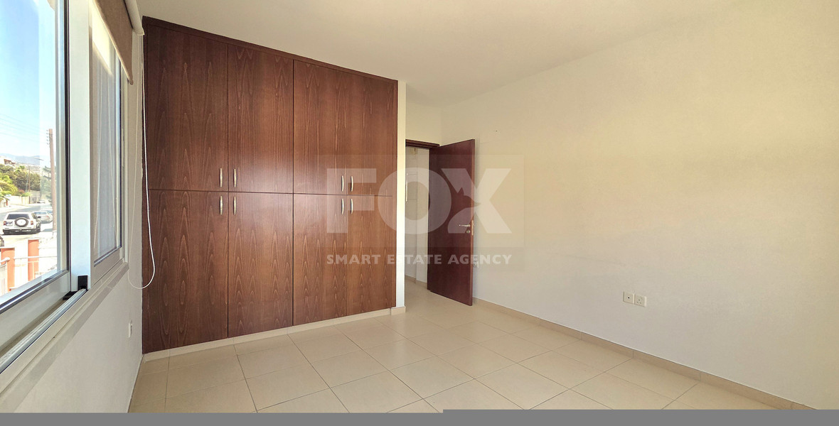 Two bedroom unfurnished (optional furnished) apartment in Germasogeia for rent