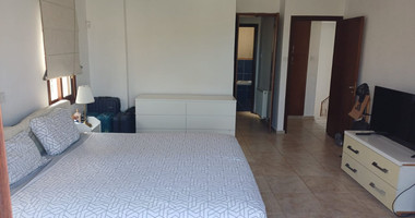 Three bedroom detached house with pool for rent in Moni, Limassol