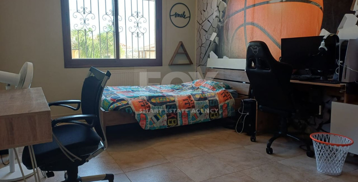 Three bedroom detached house with pool for rent in Moni, Limassol