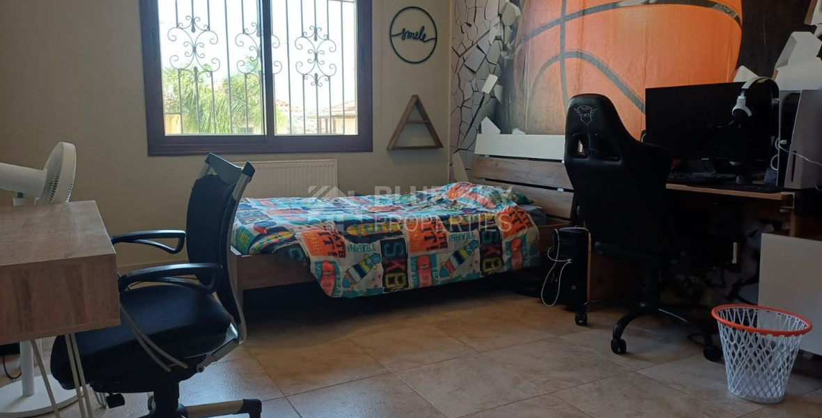 Three bedroom detached house with pool for rent in Moni, Limassol