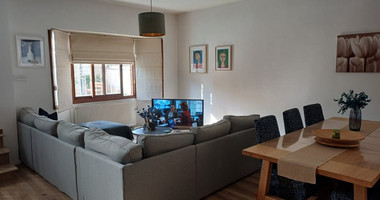 Three bedroom detached house with pool for rent in Moni, Limassol