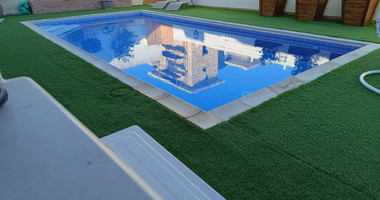 Three bedroom detached house with pool for rent in Moni, Limassol