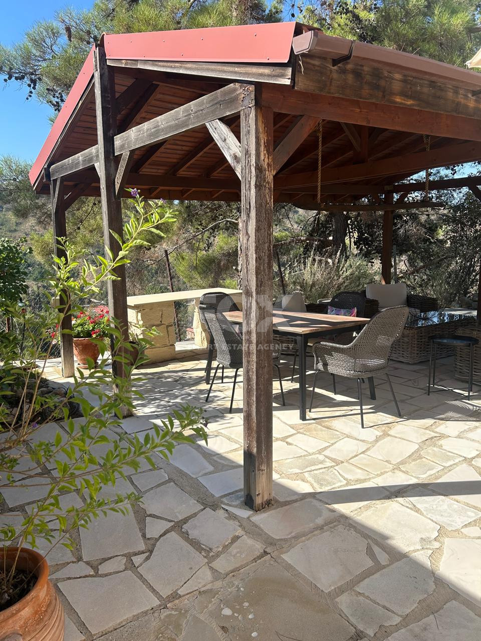 Nice residential  Land for Sale with two beautiful houses  in Foini Village, Limassol