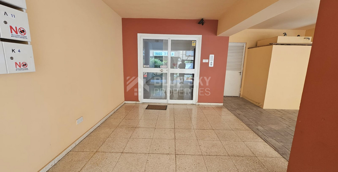 Spacious Top Floor three bedroom Apartment in Scenic Pafos for sale.