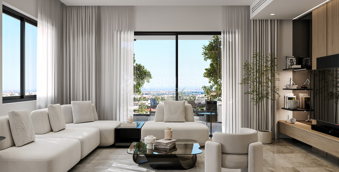 Two Bedroom Penthouse with private roof garden for sale in Erimi