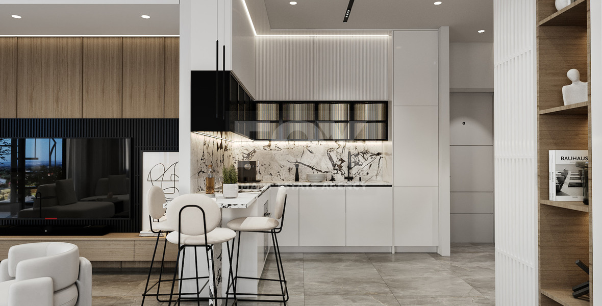 Two Bedroom Penthouse with private roof garden for sale in Erimi