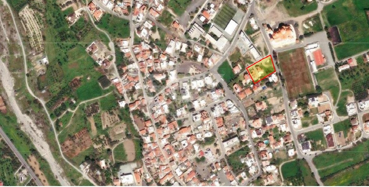 For Sale Wide, Corner Residential Land in Erimi