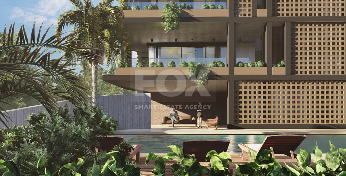 For Sale two Bedroom Penthouse Apartment with private Roof garden and Pool in Potamos Germasogeias